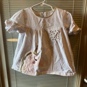 Mud Pie Unicorn Top